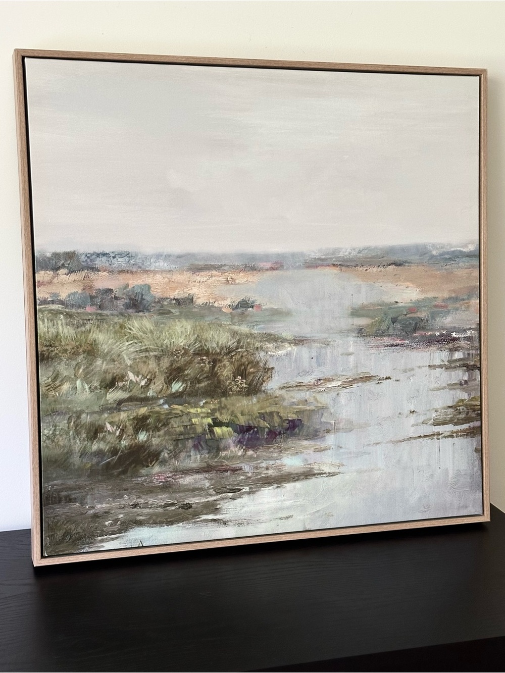 24 x 24 Marshland Framed Canvas Wall Art - Threshold Studio McGee